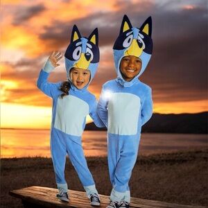 Bluey 2 piece Plush Cozy Cosplay Costume Kids Girls Boys Toddler Size 2T New